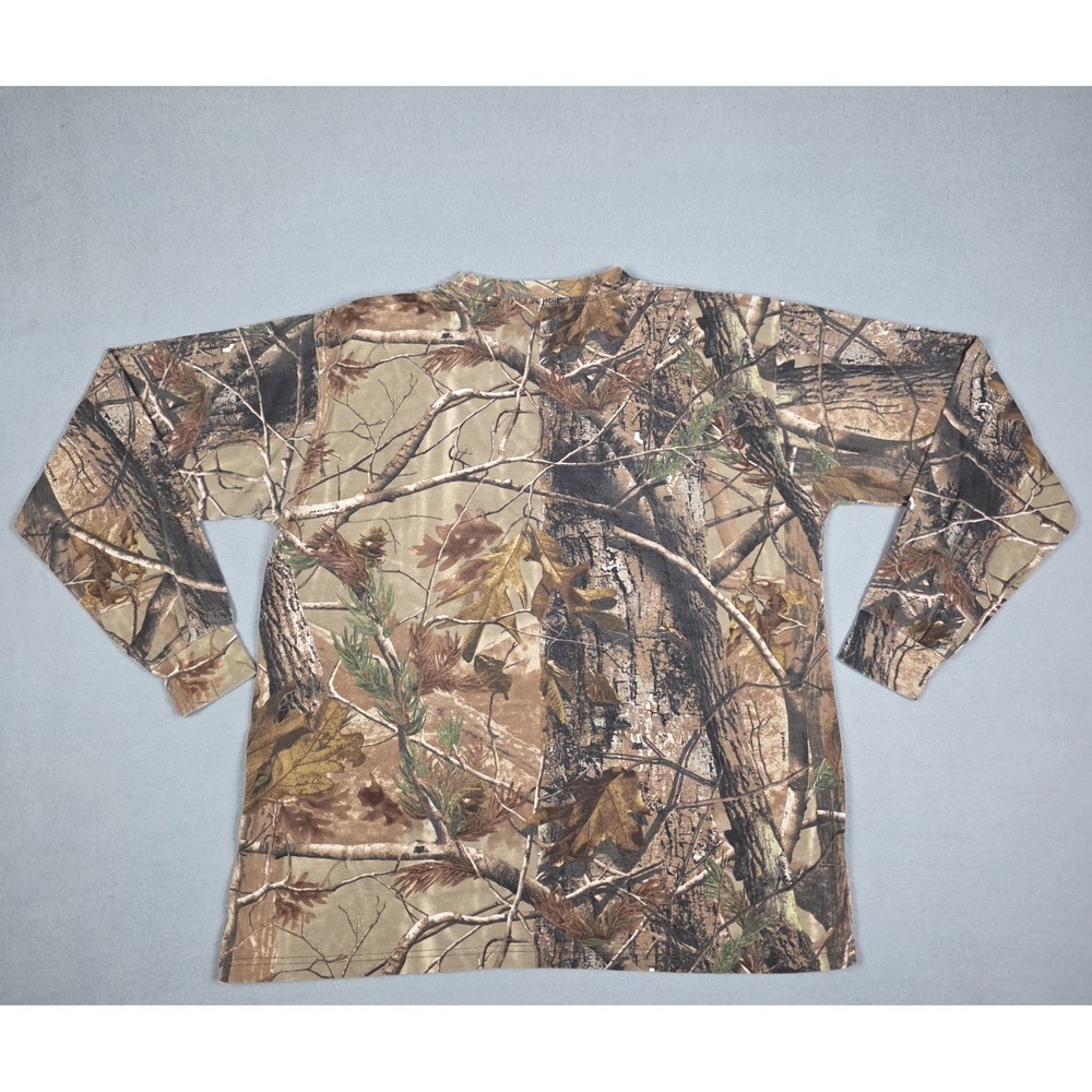 Ranger Men's 2XL Realtree Camo Long Sleeve‎ Hunting Shirt Woodland Pattern 2X - Picture 3 of 10